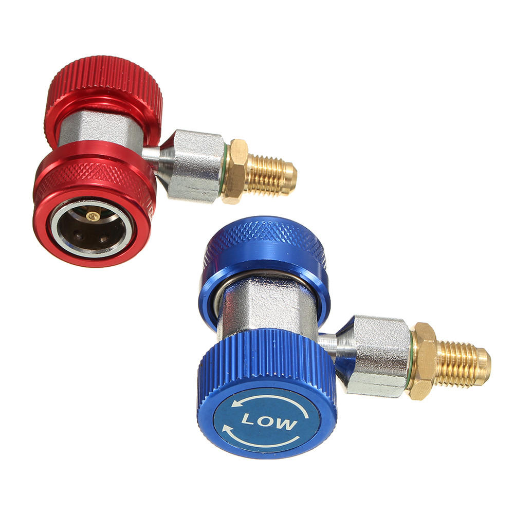 ATTACCO INNESTO CONNETTORE BASSA PRESSIONE R134A AC RACCORDO CLIMATIZZATORE