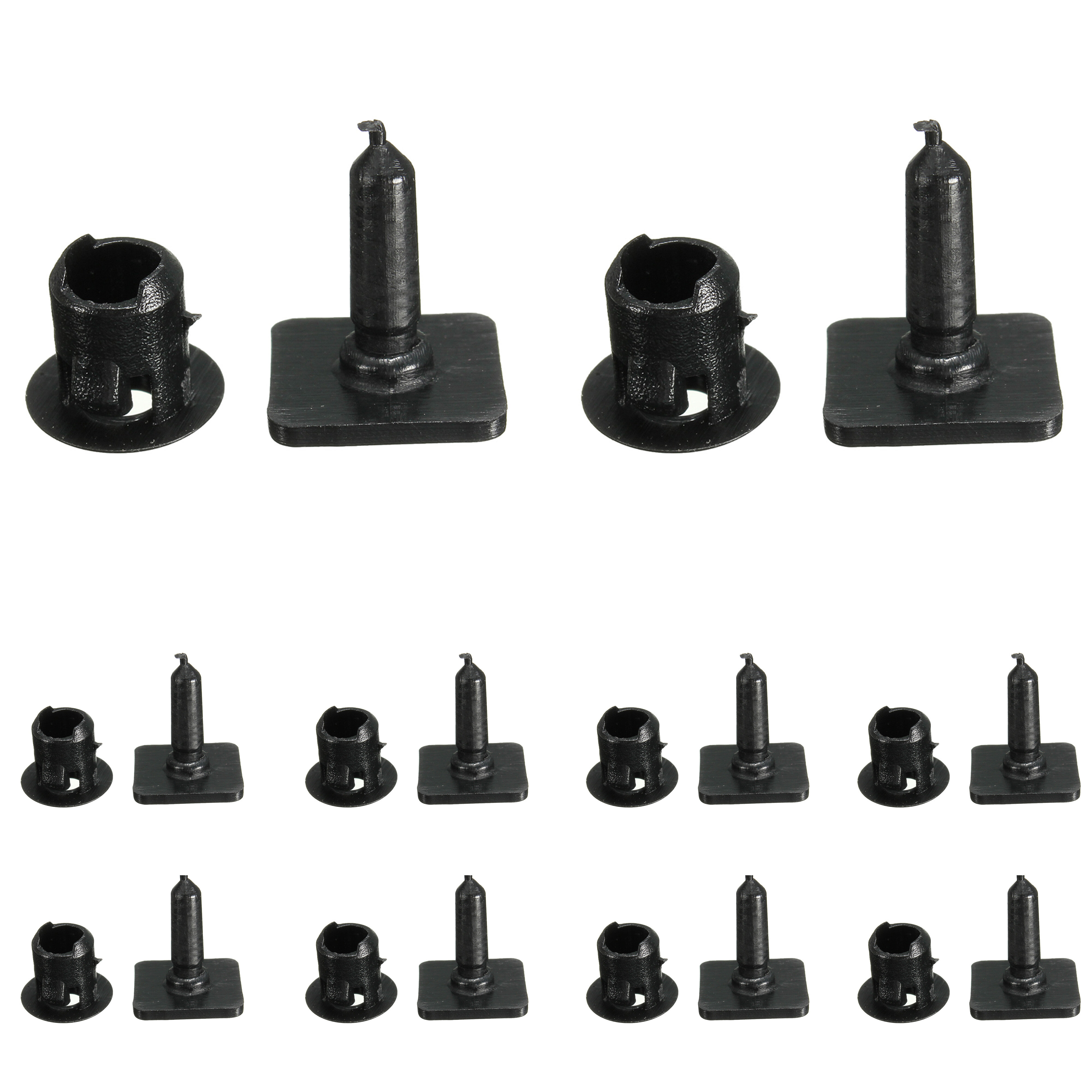 Volvo côté sill jupe trim clips intérieur//extérieur fasteners