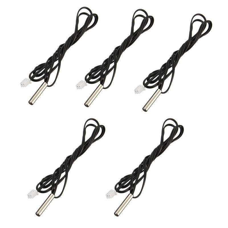 5Pcs 1m Waterproof NTC Temperature Sensor 10K 1/% 3950 Accuracy Temperature Sensi