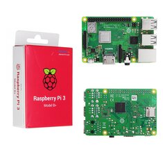 Raspberry Pi 3 Модель B+ Материнская плата с BCM2837B0 Cortex-A53 (ARMv8) 1.4 ГГц двухдиапазонная беспроводная локальная сеть C 1GB RAM
