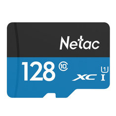 Netac P500 128GB Classe 10 de Alta Velocidade de Armazenamento de Dados Cartão de Memória Cartão TF Para Celular