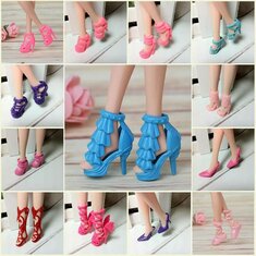 zapatos de muñecas barbie