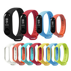 Bakeey Vervanging Siliconen Sport Soft Polsband Armband Polsband voor XIAOMI Mi Band 3/4