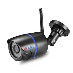 BESDER Wifi caméra IP 720P 960P 1080P sans fil avec fil ONVIF P2P CCTV Bullet Caméra Extérieure Night Vision