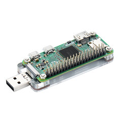 Rasperry Pi Sıfır / Sıfır W için Akrilik Kalkanlı USB Dongle