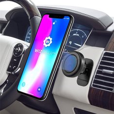 Universale Supporto Smartphone per Ventilazione Auto Staffa Telefono per iPhone X XS 8 7 Plus Samsung S10 S9 S8 Huawei P30 P20 Xiaomi e GPS Navigatore Nero Porta Cellulare Magnetico