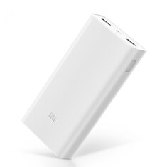 Original Xiaomi 20000mAh Batterie de Secours de Double USB de Sortie Avec Charge Rapide 3.0