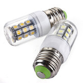 E27 LED ampoules 12v 3w 27 cms 5050 de lumière blanche de maïs / blanc chaud