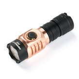 Astrolux&nbsp;S43S&nbsp;Version&nbsp;cuivre&nbsp;4LED&nbsp;2100LM Portable EDC 18350 18650 Lampe torche tactique Hammer Torche