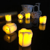 4.3 * 4.5 cm Batterie Propulsé Sans Flamme LED Lampe de Table Bougie Night Light Halloween Décoration De Noël