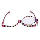 Maquiagem Óculos Magnifying Óculos Cosmetic Reading Glass Folding Eyeglasses