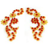 Halloween Decorações Party Eyes 3D Rhinestone Face Eye Gem Jewel Self Adhesive Waterproof Eylel