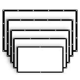 60/77/100/120/136 Polegada 16: 9 Projetor Tela Home Projeção Manual Pendurado Filme Home Theater