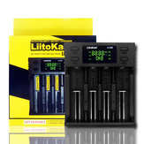 LiitoKala&nbsp;LII-S4&nbsp;LCD&nbsp;Batterie&nbsp;Chargeur&nbsp;3.7V 18650 18350 18500 16340 21700 20700B 20700 14500 26650 Chargeur intelligent AA AAA