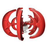 Original
1000W DC 12V / 24V Energía eólica Generador de electricidad Linterna Eje vertical Doble Espiral turbina eólica 5 Viento Cuchillas