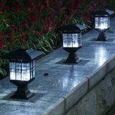 LED Énergie solaire extérieur cour jardin lumière pelouse chemin paysage lampe décor