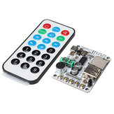 SANWU® Upgrade Version Wireless bluetooth Audio Receiver Digital Amplifier Board With Remote Control And Microphone USB Port TF Card Slot Decoding Play