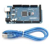 MEGA 2560 R3 ATmega2560 MEGA2560 Development Board مع USB Cable Geekcreit لـ Arduino - المنتجات التي تعمل مع لوحات Arduino الرسمية