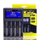 Liitokala&nbsp;Lii-PD4&nbsp;LCD&nbsp;3.7&nbsp;V&nbsp;26650/21700/20700/18650/18490/18350/17670/17500/16340 (RCR123) / 14500/10440 1,2V AA AAA SC C NiMH Lithium Batterie Chargeur