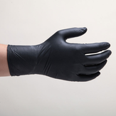 Original
100Pcs Desechable Guantes Protección Sección delgada PVC Impermeable Negro Trabajo Guantes