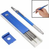 2.0 mm 2b mènent du métal de détenteur que le crayon de dessin de brouillon mécanique 12pcs mène
