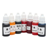 7 kolorów ręcznie mydła barwniki pigmenty płynne DIY rzemiosło artystyczne