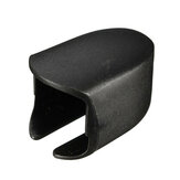 Black Oval Makeup Brush Protective Cover Beauty Cosmetic Brushes Tool Travel 