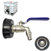 Original
S60x6 Adaptador de drenaje de tanque IBC de latón de 2 » a grifo de jardín de latón de 1 » Manguera Acoplador de lengüeta Grifo de salida de rosca gruesa Conector Piezas de montaje de válvula para jardín doméstico