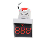 Original
5pcs Mini Crystal Film Square Red LED Digital Termómetro Luz de señal AC 50-380V 220V Medidor de temperatura Rango de indicador -20-200 ℃ con 1m Sensor