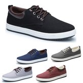 Original
Mocasines de lona casuales con cordones y zapatos planos para caminar