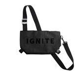 Original
33x20x8cm Moda Nylon Crossbody Bolsa Impermeable Gym Cintura deportiva Bolsa Hombro Bolsa
