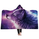 Original
Manta con capucha suave Manta de invierno para el hogar Sofá de felpa cálida Mantas de impresión en 3D Ropa de cama para el hogar