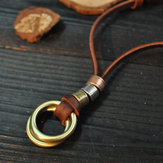 Original
Anillos Geométricos de Metal Colgante Collar