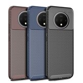 Original
Para OnePlus 7T Bakeey Fibra de carbono de lujo a prueba de golpes Anti-huella digital Silicona Protección Caso