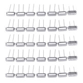 Original
Kit electrónico de oscilador de cristal 350pcs Cerámico Cristales de cuarzo DIP 7 tipos cada uno 50pcs 32.768 4 8 12 16 20 25 MHZ