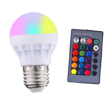 Original
3W E27 RGB + Blanco LED Bombilla de globo + Control remoto para decoración de interiores de dormitorio en casa