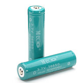 2PCS MECO 3.7v 4000mAh Batteire Li-ion Protégée Rechargeable 18650