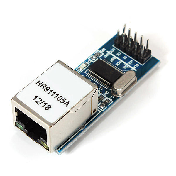 M&oacute;dulo de rede LAN Ethernet ENC28J60 para placa de desenvolvimento SPI AVR PIC LPC STM32 51