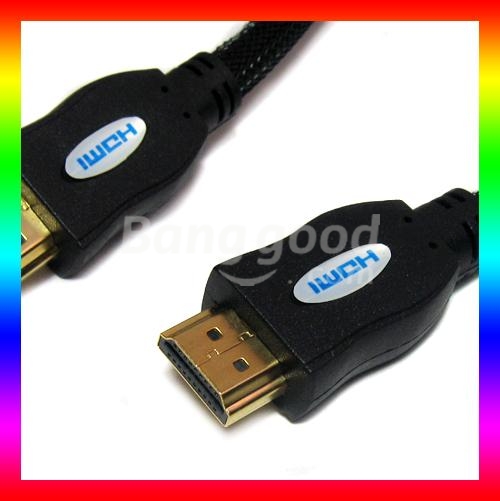 NEW PREMIUM GOLD HDMI 1.3 CABLE 6 FT FOR PS3 HDTV 1080P