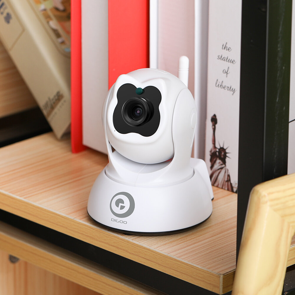 DIGOO DG-BM01 355° HD PTZ Two-way Audio Movement Detection Smart WIFI IP Camera ONVIF TF Card & Amazon Cloud Storage Security Alarm Monitor