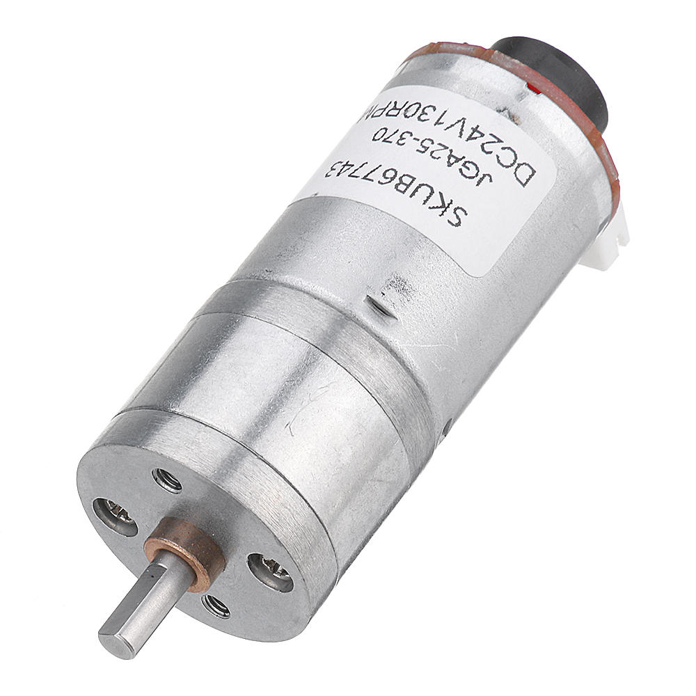 6V 130RPM DC Reducer Electric Motor JGA25-370 Réduction pour Smart Car