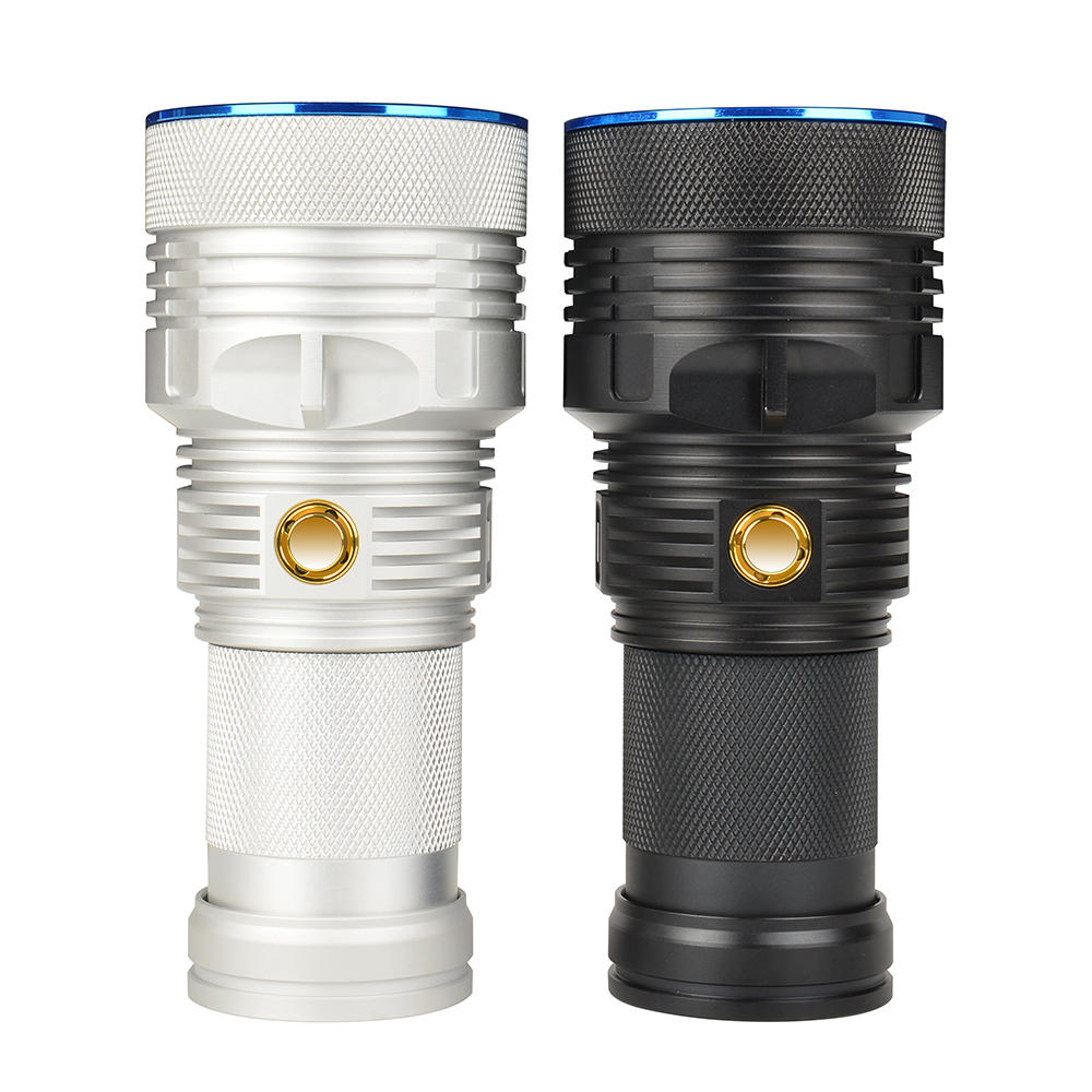 Haikelite MT09R 3x XHP70.2 25000LM SET SET MODE Super Long Range Momentary Recherche 70 Lampe de poche haute puissance