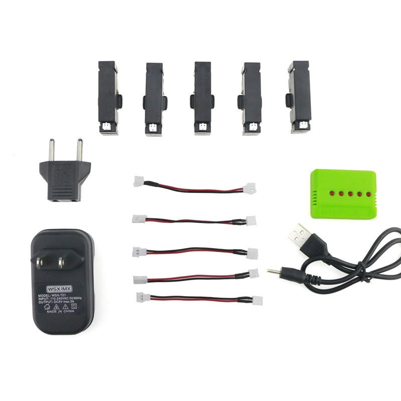 JJRC H37 Mini أرسي كوادكوبتر الغيار 4 قطع 3.7 فولت 400 مللي أمبير 25c البطارية و شاحن مجموعة X5A-A17 JJRC H37 Mini أرسي كوادكوبتر الغيار 4 قطع 3.7 فولت 400 مللي أمبير 25c البطارية و شاحن مجموعة X5A-A17
