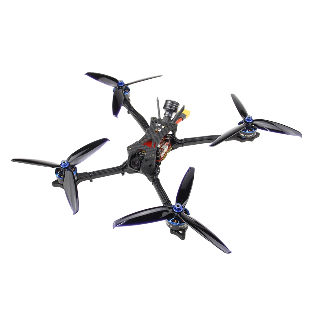 HGLRC Wind6 6S FPV Racing Drone F7 Dual Flight Control 65A 4in1 ESC 2408 Motore 1700KV HGLRC Wind6 6S FPV Racing Drone F7 Dual Flight Control 65A 4in1 ESC 2408 Motore 1700KV
