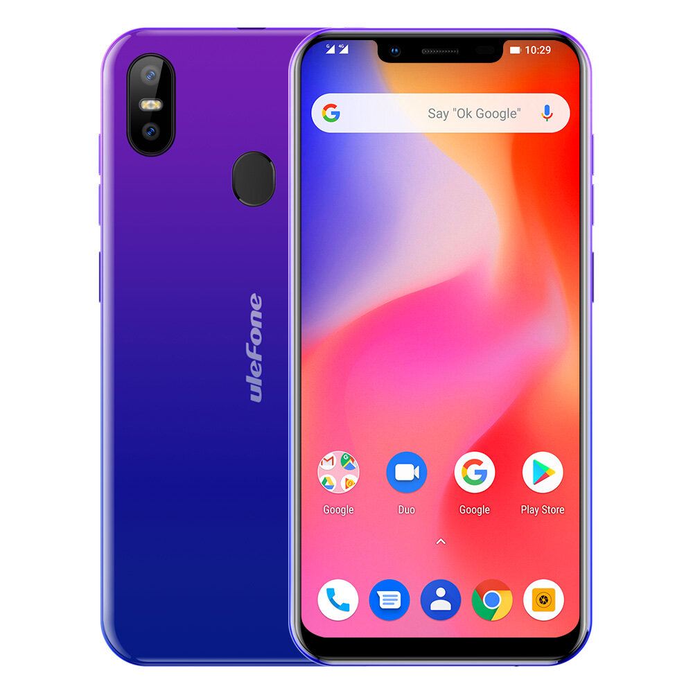 Ulefone S10 Pro Dual Rear Camera 5.7 inch 2GB RAM 16GB ROM MT6739 Quad Core 4G Smartphone