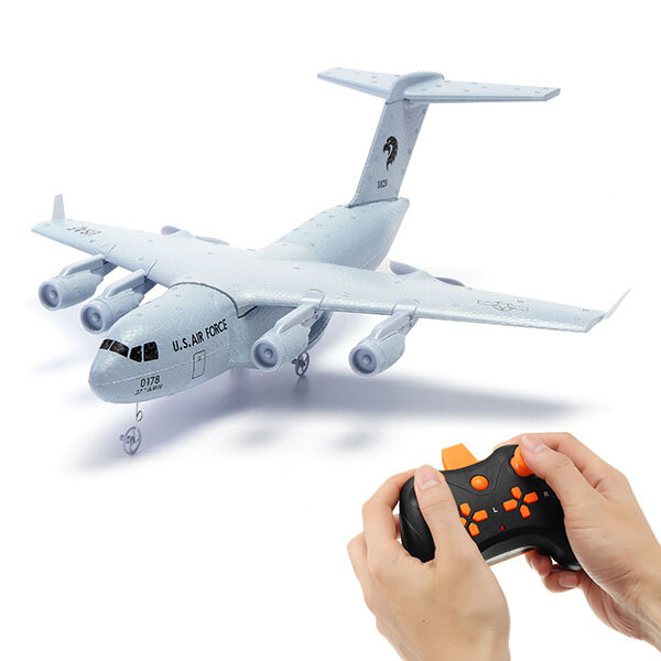 C17 C-17 Nakliye 373 mm Kanat EPP DIY RC Uçak RTF