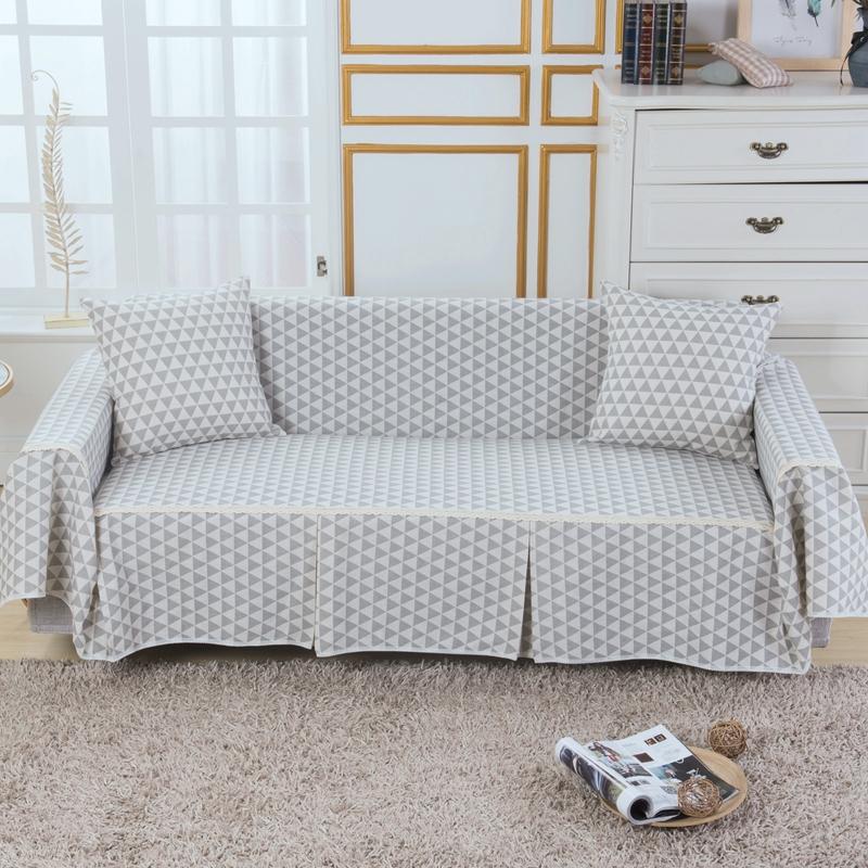 Sofa Cover Couch Slipcover Cotton Blend 1 4 Seater Pet Dog Chair