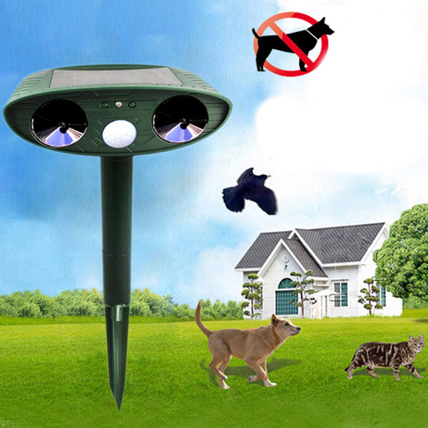 Greathouse Ultraschall Solar Power Animal Dispeller Outdoor Garten