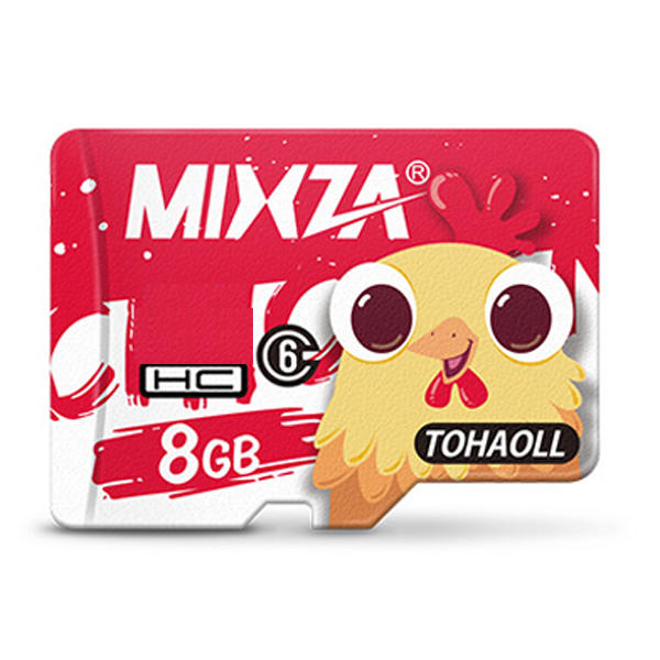 Mixza Year of Rooster Limited Edition U1 8GB TF Micro Memory بطاقة Mixza Year of Rooster Limited Edition U1 8GB TF Micro Memory بطاقة