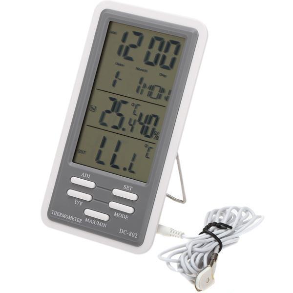 Digitales Innen Außen Thermometer Hygrometer Temperature